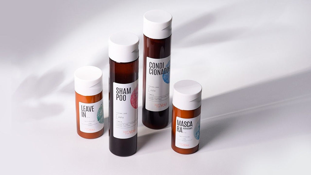 Tabela comparativa: shampoo JustForYou x shampoo de prateleira